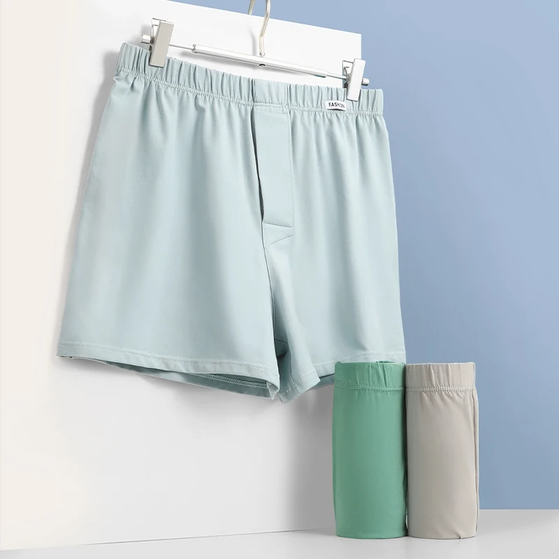 Boxer Brief Pack Cotton - メンズ下着ボクサーパンツホームパジャマショーツ快適な綿ボクサーサマールーズホームショーツアローパンツ