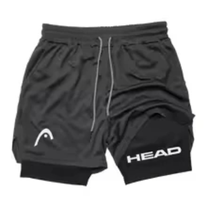 ランニングショーツ男性フィットネスジムトレーニング 2-in - Compression Shorts Athletes のレビューと価格